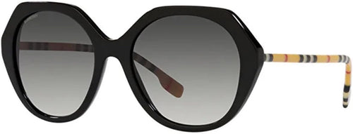 BURBERRY Sunglasses BE 4375 38538G Vanessa Black Grey Gradient